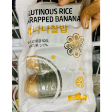 ข้าวเหนียวปิ้งใส้กล้วย 400 กรัม (แช่แข็ง)