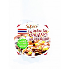 ถั่วแเดง เผือก มะพร้าว ข้าวโพด ตราSipso 120กรัม/ถ้วย