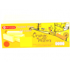 เวเฟอร์แผ่นสอดใส้ครีม กลิ่นส้ม 100g
