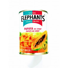 มะละกอสุก กระป๋องตราELEPHANITS ขนาด 565 กรัม