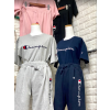 ชุด set champion เบอร์ M สีเทา (กางเกงขาสั้น + เสื้อยืด)