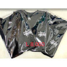 เสื้อยืด stussy สีดำ L