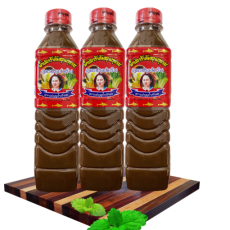 ฝาแดง ปลาร้าแม่บุญล้ำส้มตำ สูตร ปรุ่งสำเร็จ ขนาด 400มล/1ขวด