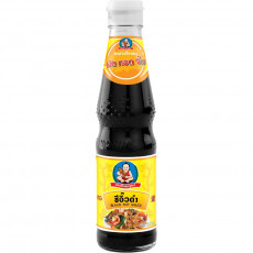 ซีอิ๋วดำ400ml　ตราเด็กสมบูรณ์