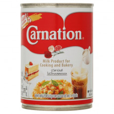 นมข้นจืด ตรา คาร์เนชั่น　405กรัม (สำหรับปรุงอาหารและเบเกอรี่)