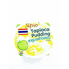 สาคูมะพร้าวอ่อน ตราSipso 120กรัม/ถ้วย